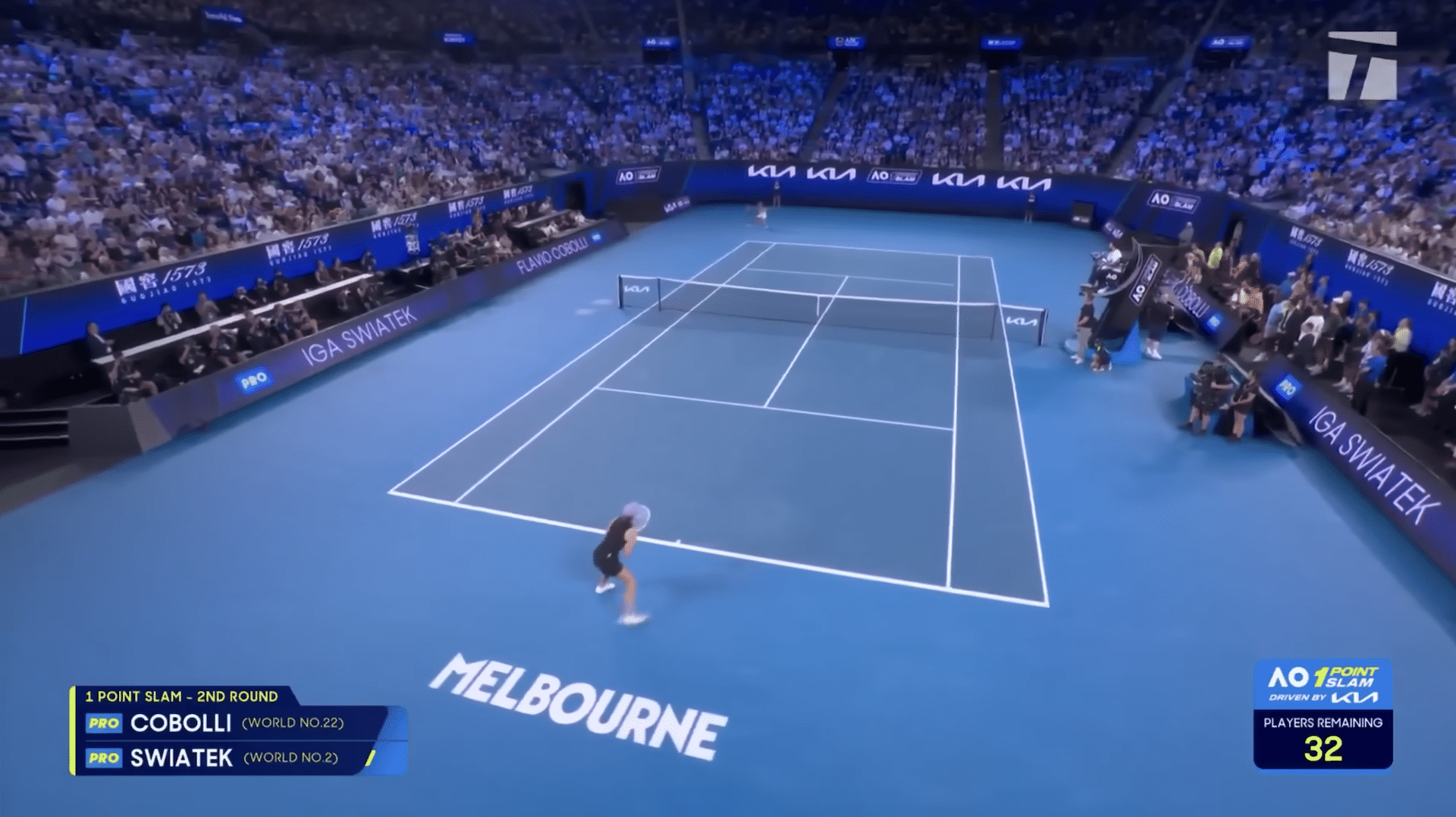 1 Point Slam in Australien