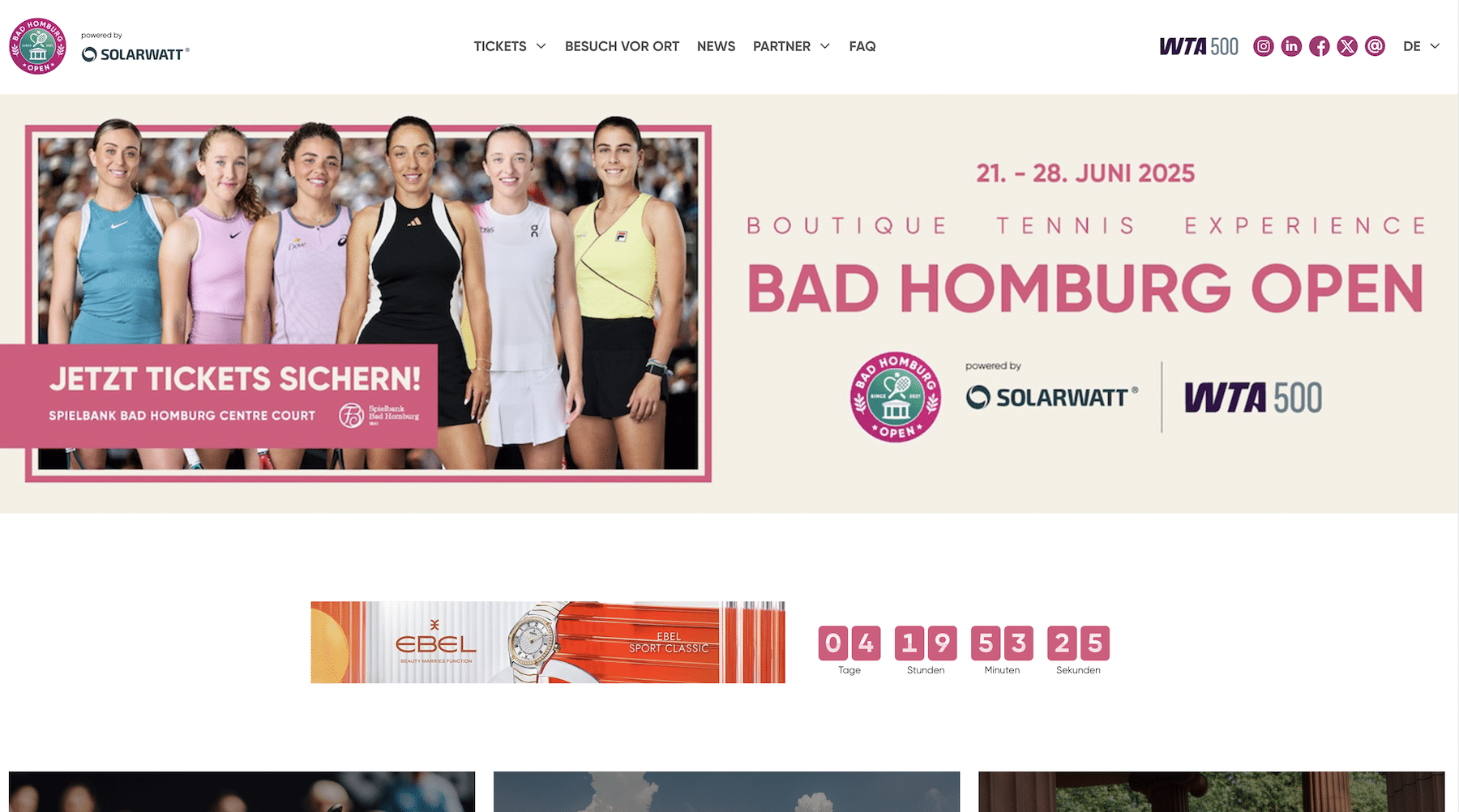 Bad Homburg Open 2025