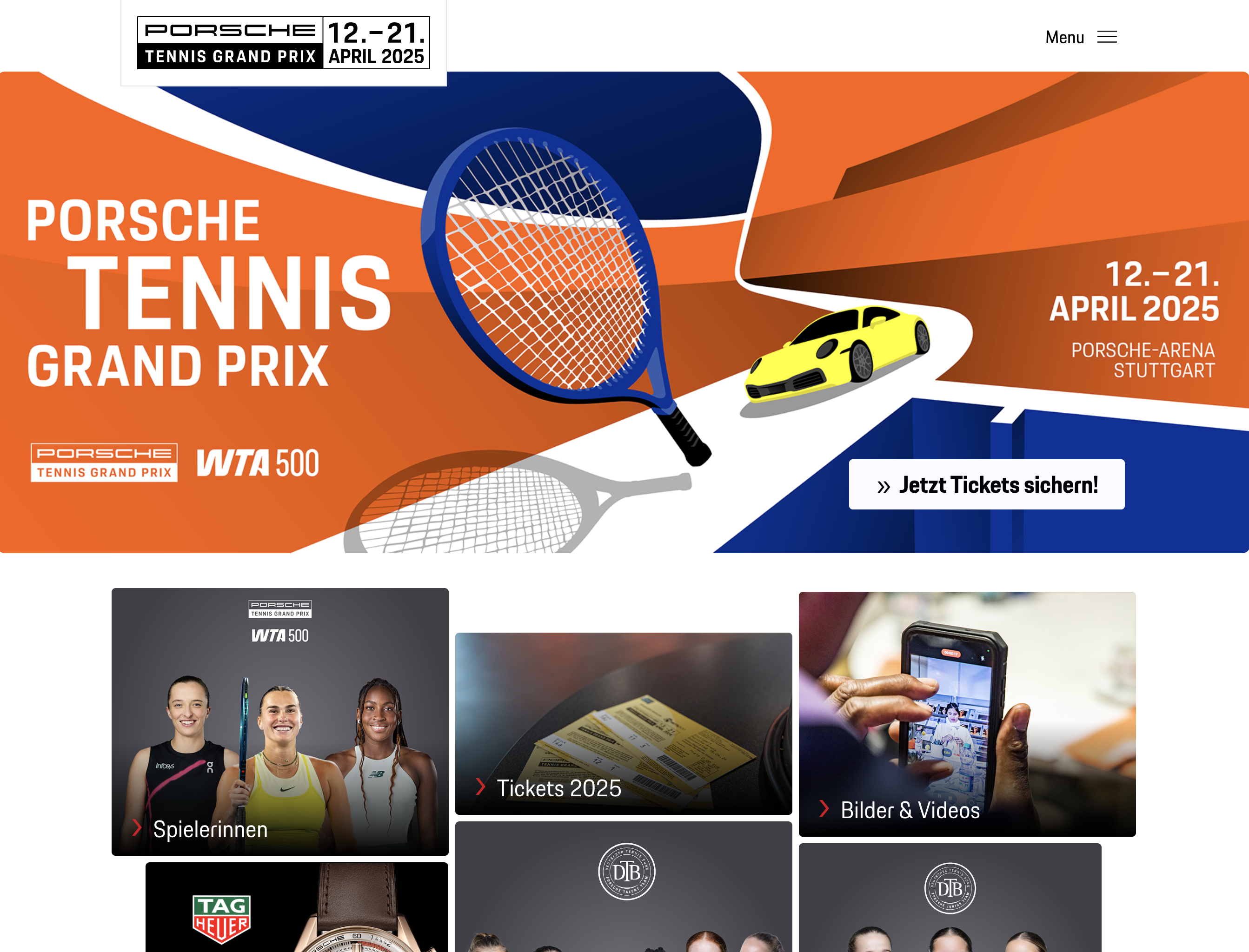 WTA Porsche Tennis Grand Prix aus Stuttgart 2025